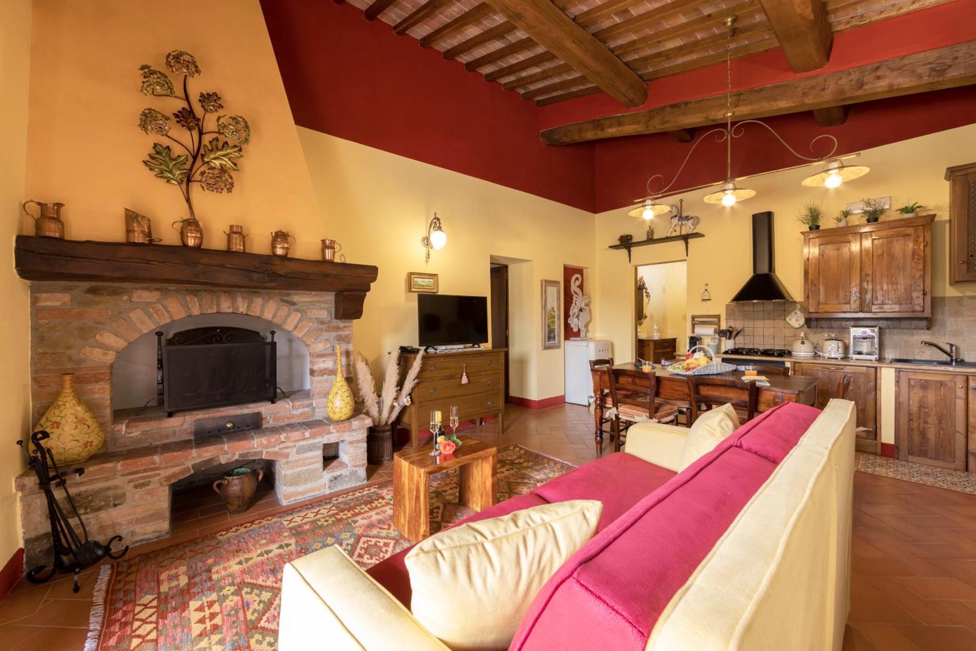 Podere La Casina Country Chic Rigomagno Exterior photo