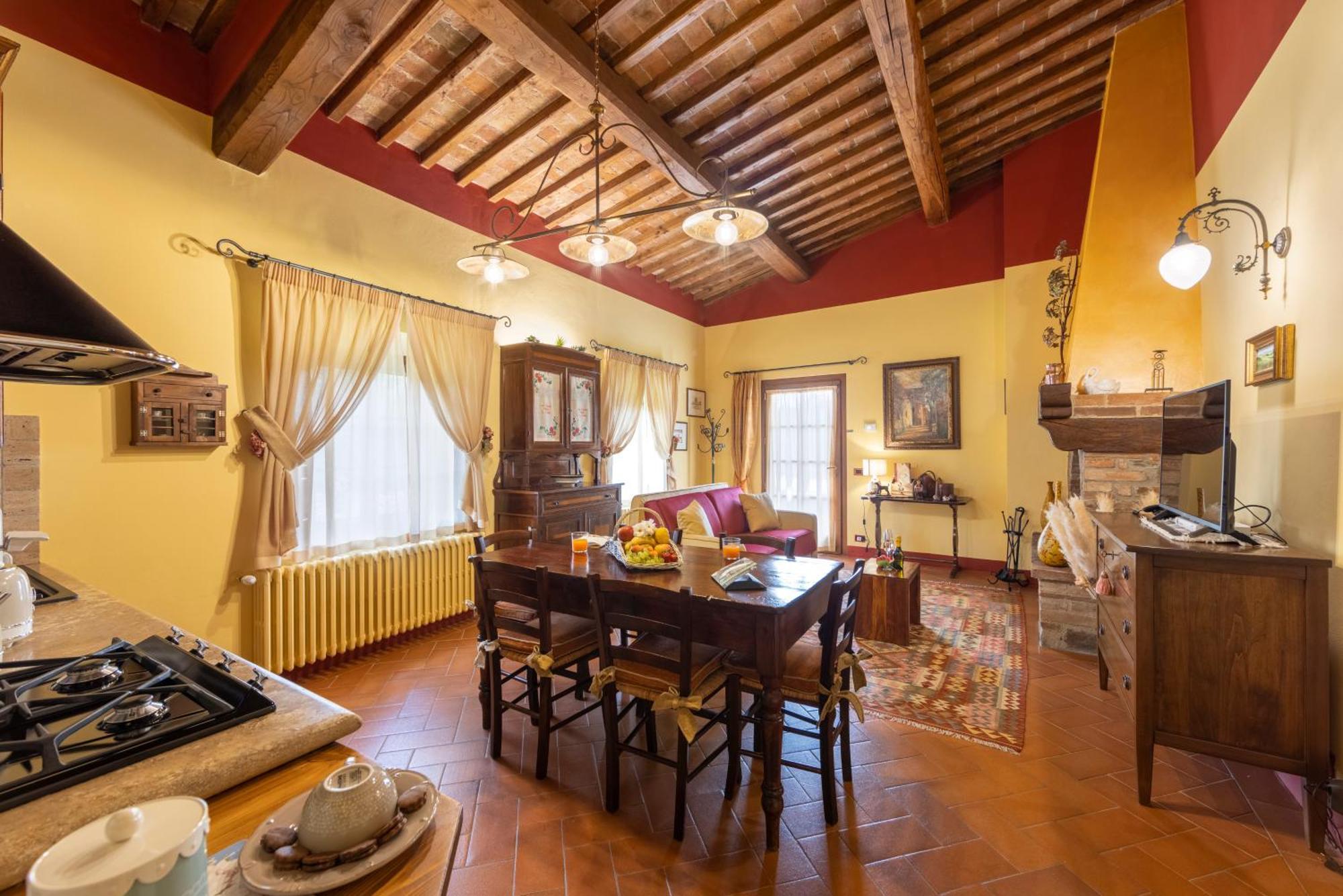 Podere La Casina Country Chic Rigomagno Exterior photo