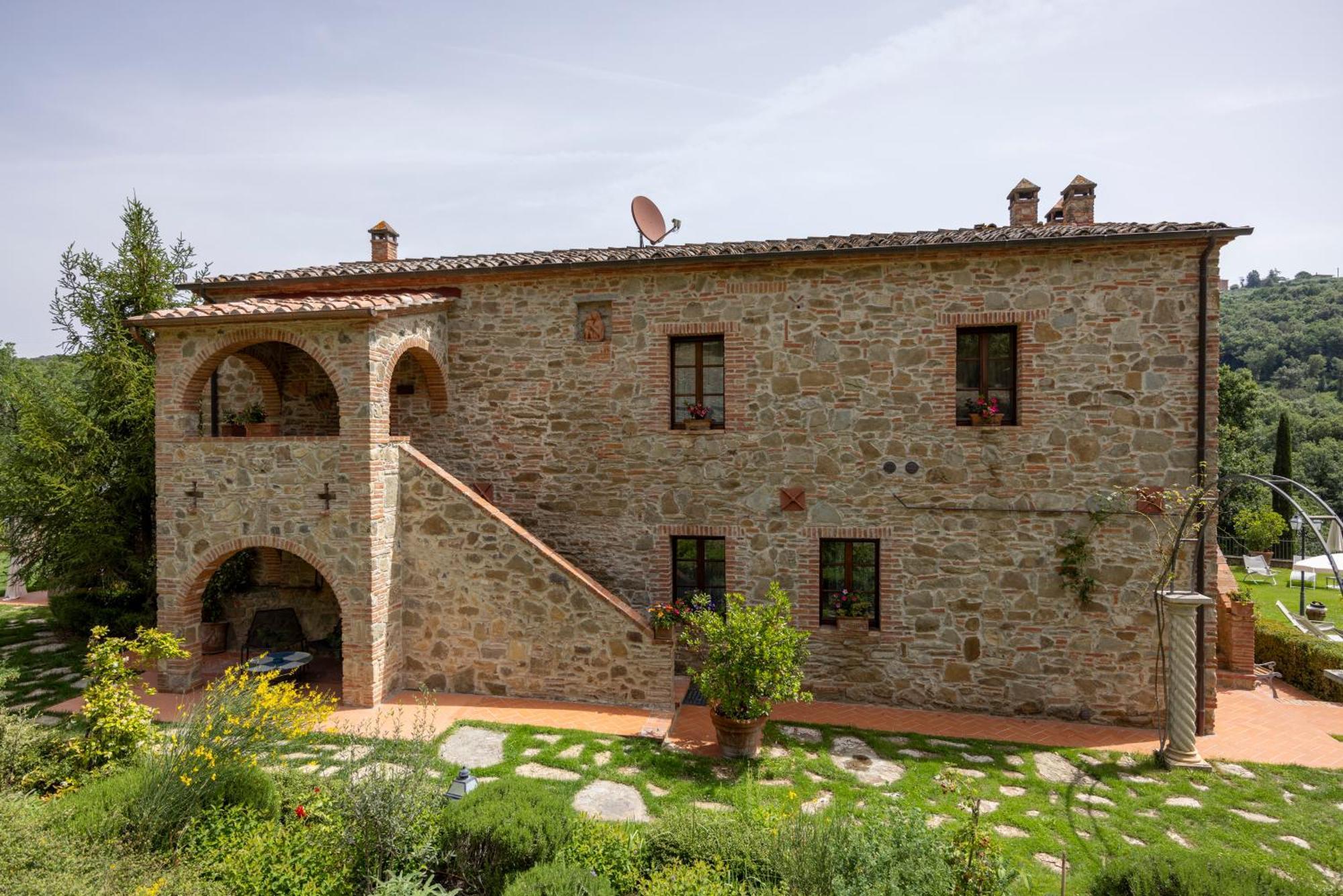 Podere La Casina Country Chic Rigomagno Exterior photo