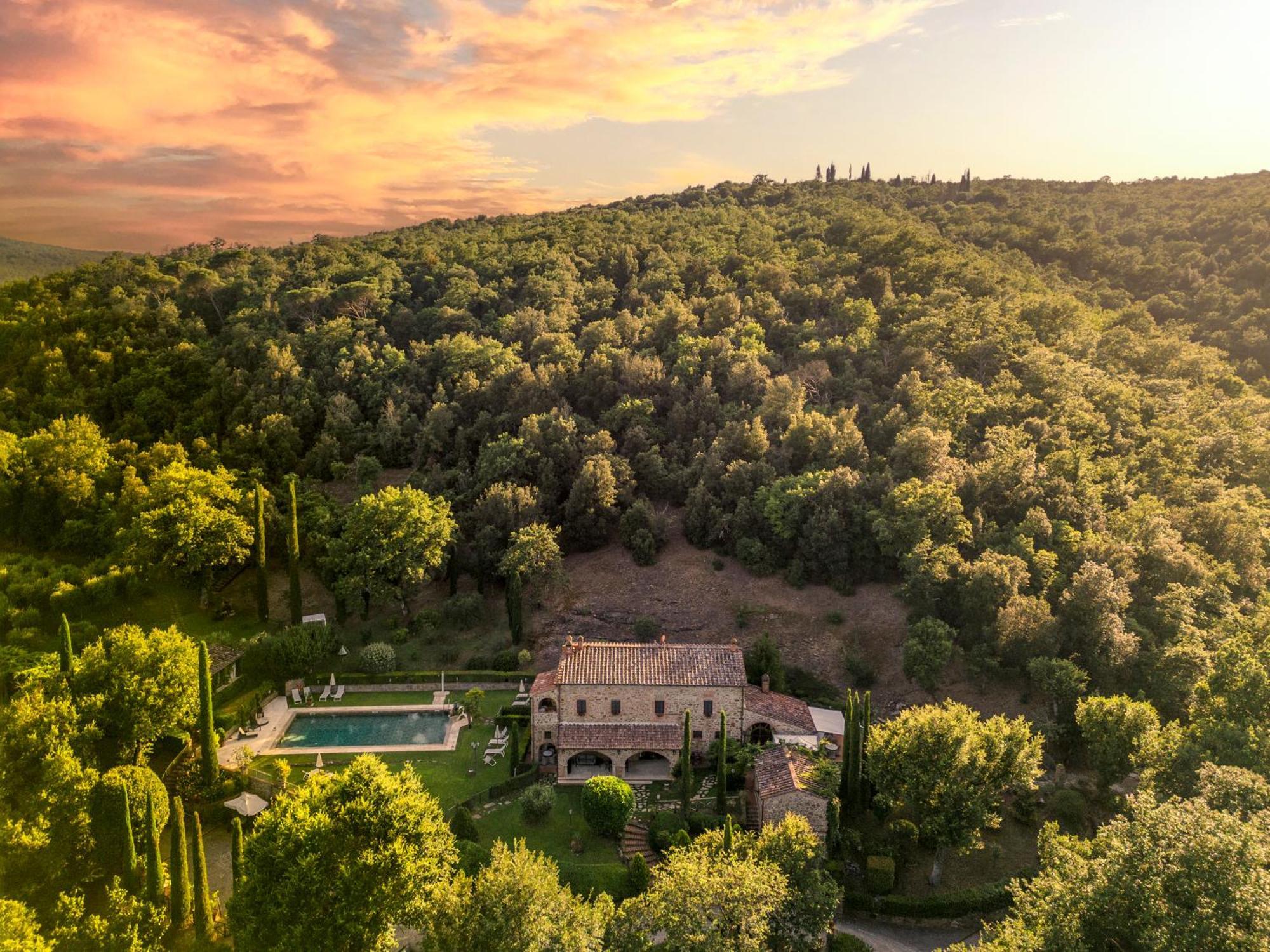 Podere La Casina Country Chic Rigomagno Exterior photo